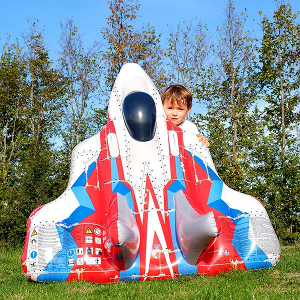 Avion gonflable piscine Jet - Image 2