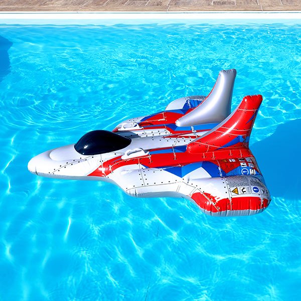 Avion gonflable piscine Jet - Image 4