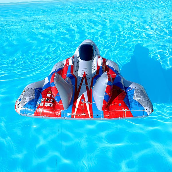Avion gonflable piscine Jet - Image 5