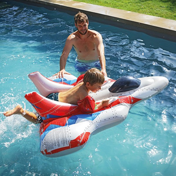 Avion gonflable piscine Jet - Image 7