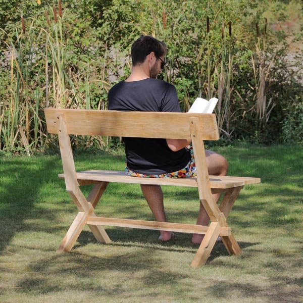 Banc en teck Teak - Image 3