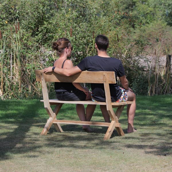 Banc en teck Teak - Image 7