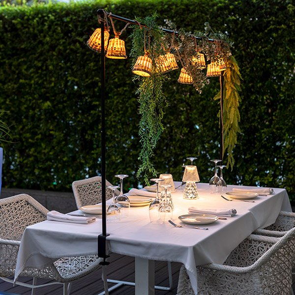 Barre de table décorative Guirlande Support - Image 2