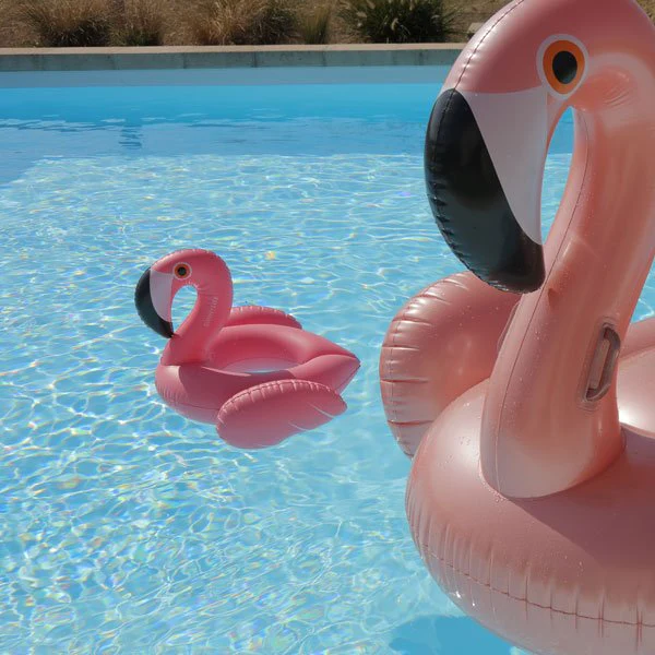 Bouée enfant flamant rose Kiddy Flamingo - Image 4