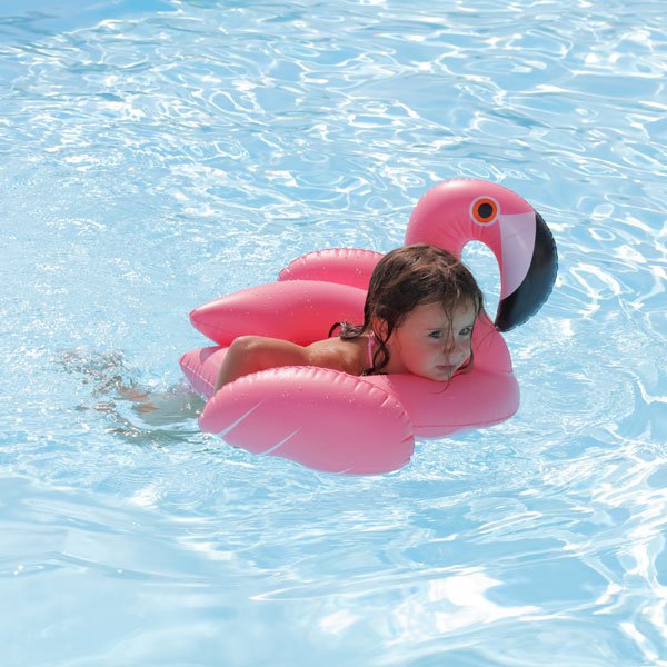 Bouée enfant flamant rose Kiddy Flamingo - Image 5