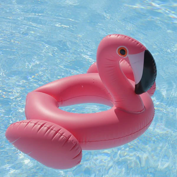 Bouée enfant flamant rose Kiddy Flamingo - Image 6