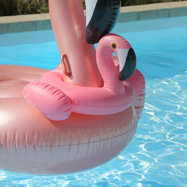 Bouée enfant flamant rose Kiddy Flamingo - Image 7