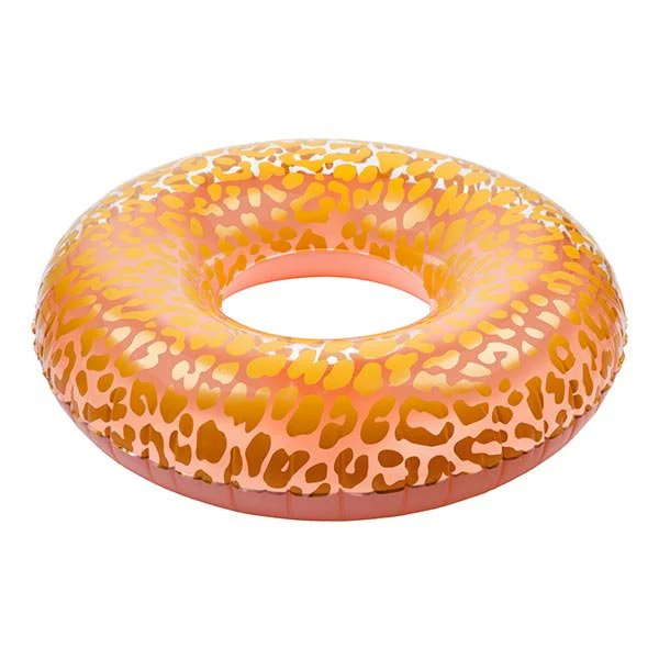 Bouée piscine gonflable léopard Pomelo - Image 3