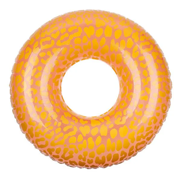 Bouée piscine gonflable léopard Pomelo - Image 4