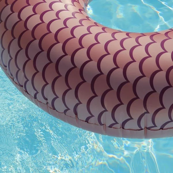 Bouée sirène Poisson-Rose - Image 4