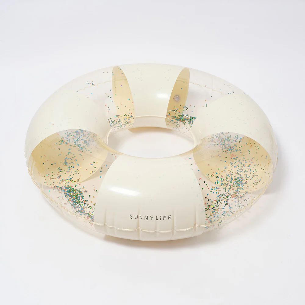 Bouée transparente à paillettes Riviera Star - Image 3