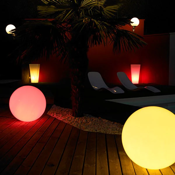 Boule lumineuse jardin Glob - Image 2