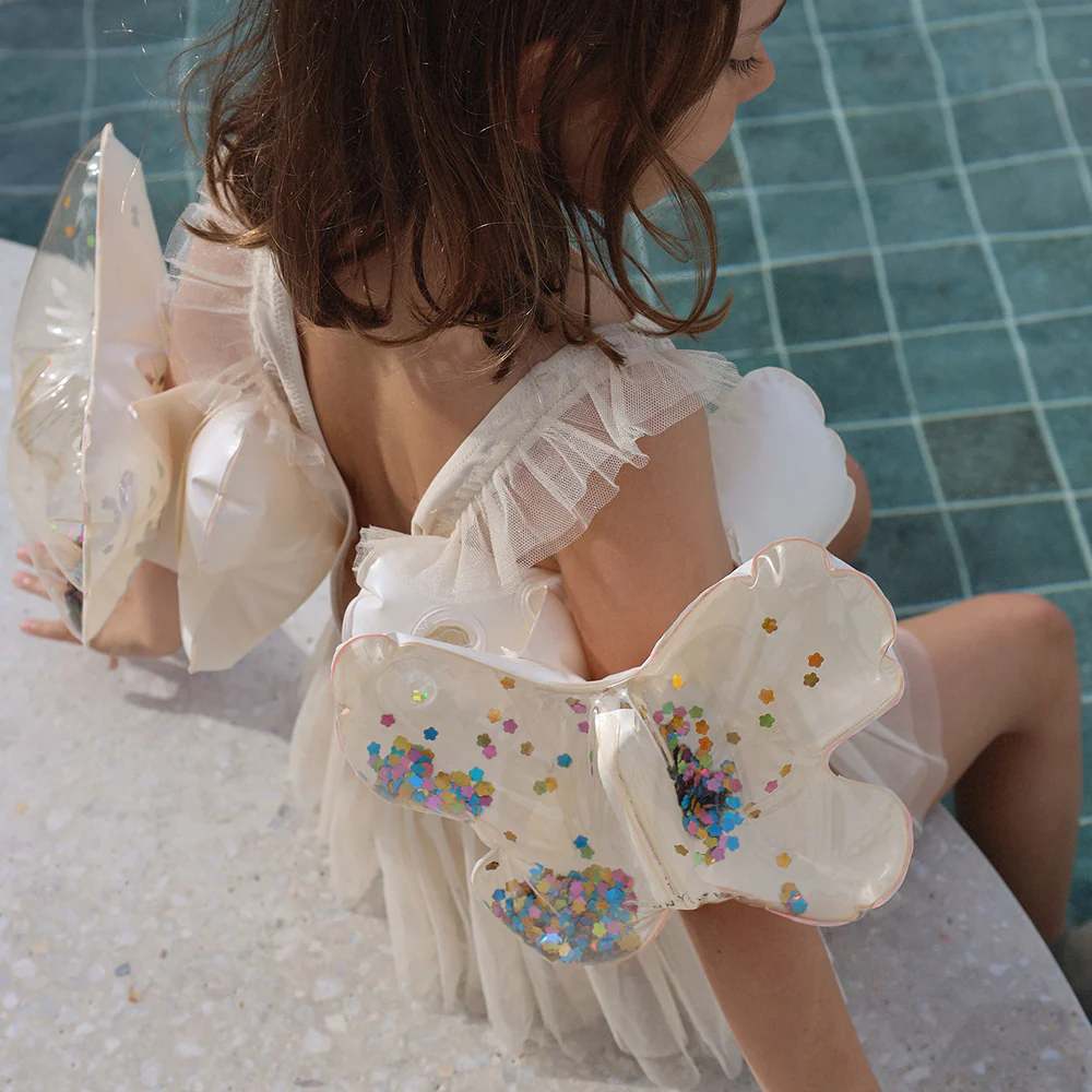 Brassards fille papillon Paillettes