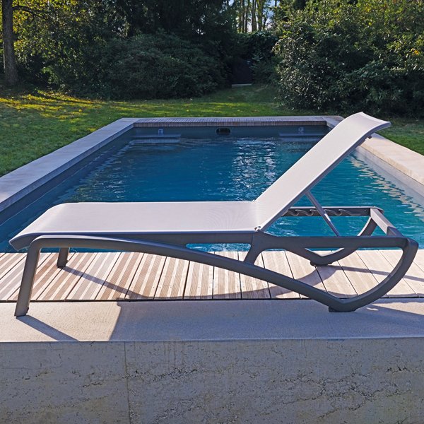 Chaise longue de jardin Alizé - Image 4