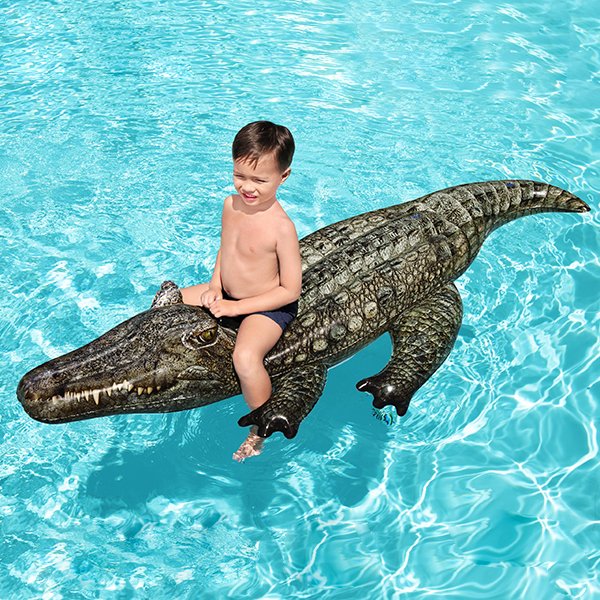 Crocodile gonflable piscine - Image 8