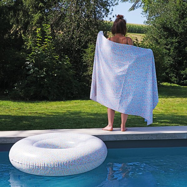 Drap de bain fleur Liberty - Image 3