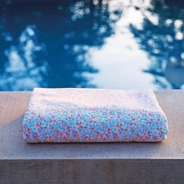 Drap de bain fleur Liberty - Image 5