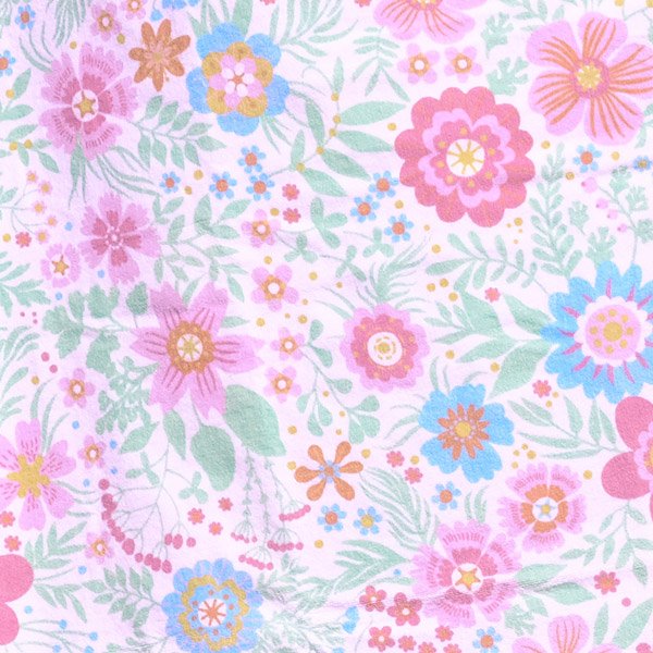Drap de bain fleuri Floria - Image 4