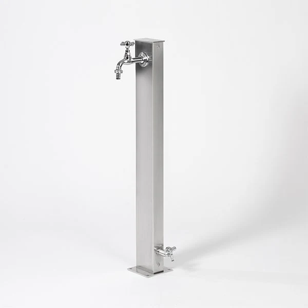 Fontaine borne jardin Fontana Quadrata Inox - Image 2