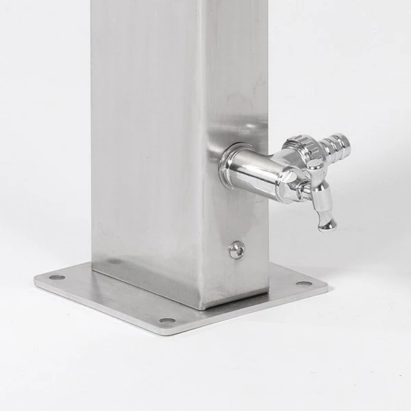 Fontaine borne jardin Fontana Quadrata Inox - Image 6