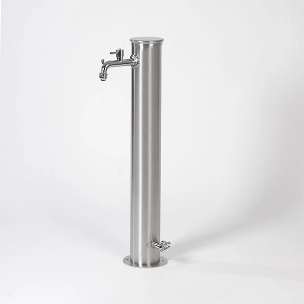 Fontaine de jardin inox Fontana Tubo Inox - Image 2