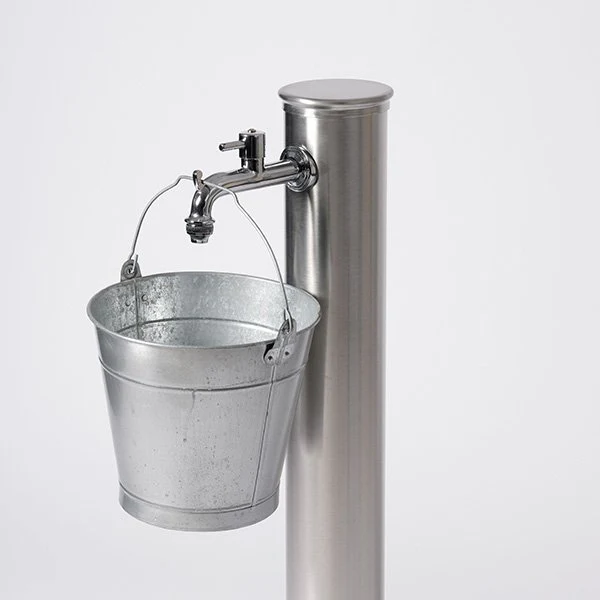 Fontaine de jardin inox Fontana Tubo Inox - Image 6