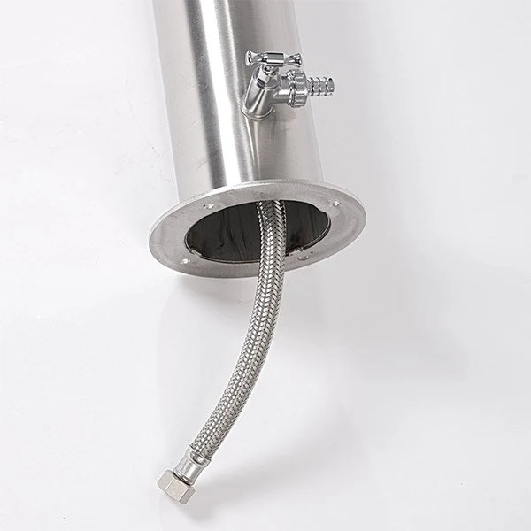 Fontaine de jardin inox Fontana Tubo Inox - Image 7