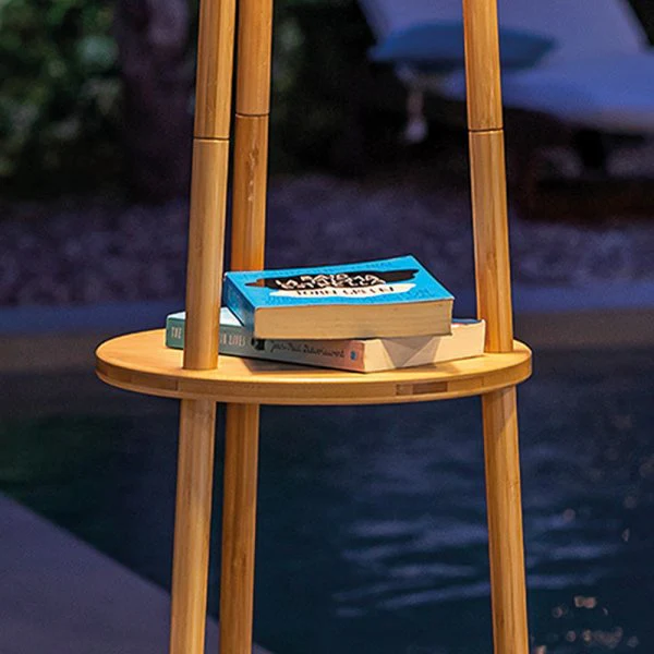 Lampadaire bois solaire Lamp Solar Mobil - Image 7