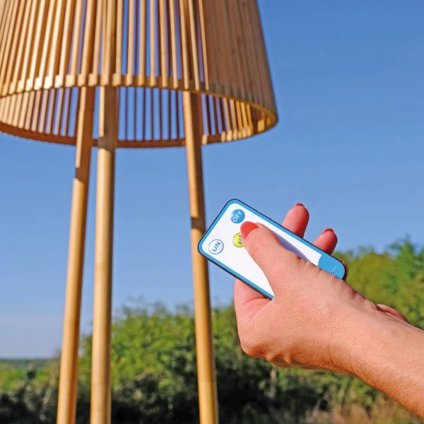 Lampadaire bois solaire Lamp Solar Mobil - Image 8