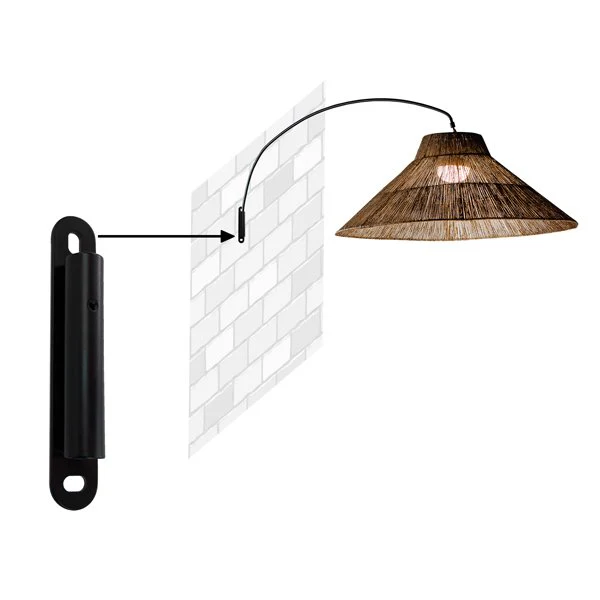 Lampadaire sans fil extérieur Bohème lampadaire-applique - Image 6