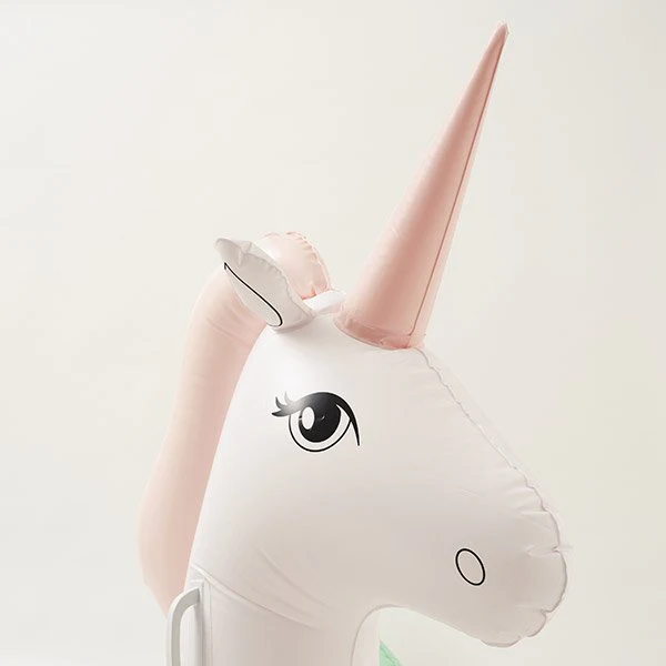 Licorne gonflable piscine White Pearl - Image 3