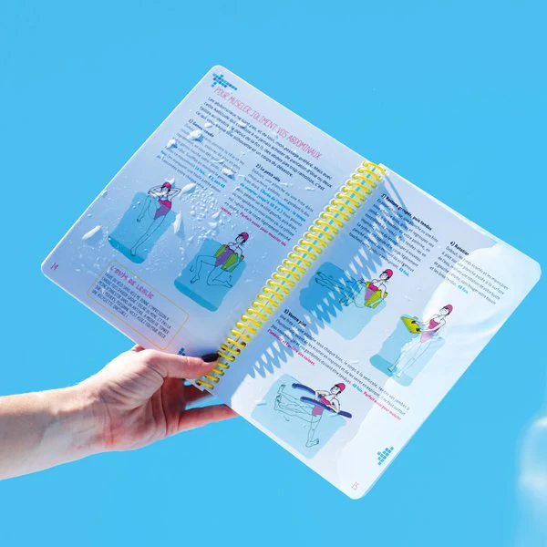 Livre aquagym waterproof L’Aquagym de Leslie - Image 3