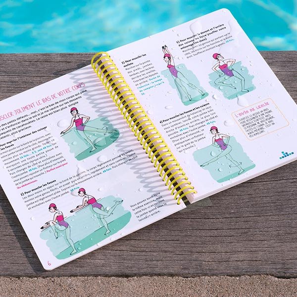 Livre aquagym waterproof L’Aquagym de Leslie - Image 5