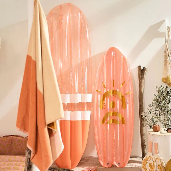 Matelas enfant gonflable Kid Surfboard Powder Pink - Image 4