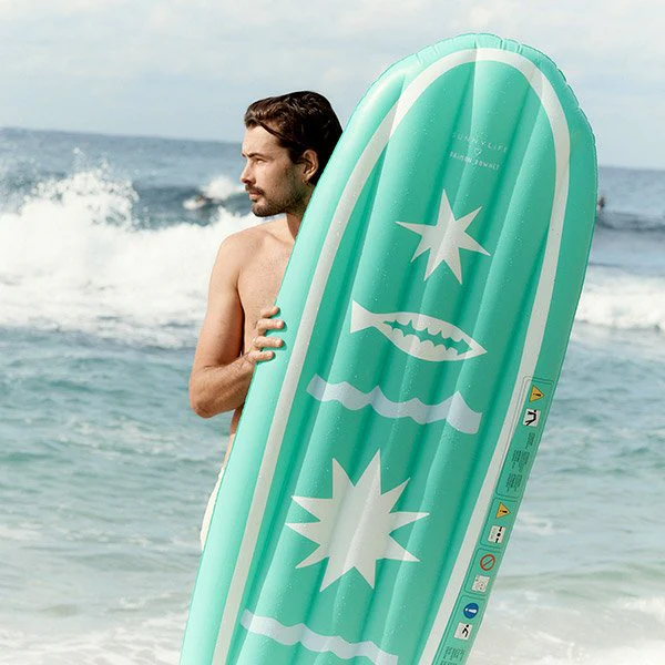 Matelas gonflable vert Surfboard Esmeralda - Image 2