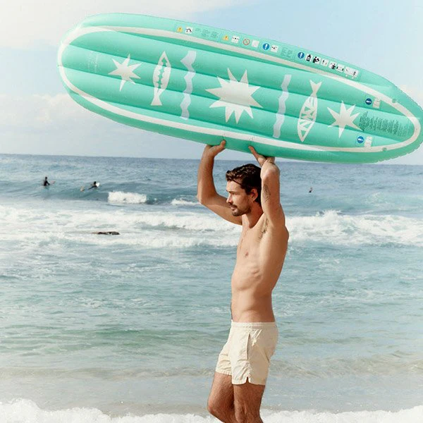 Matelas gonflable vert Surfboard Esmeralda - Image 6