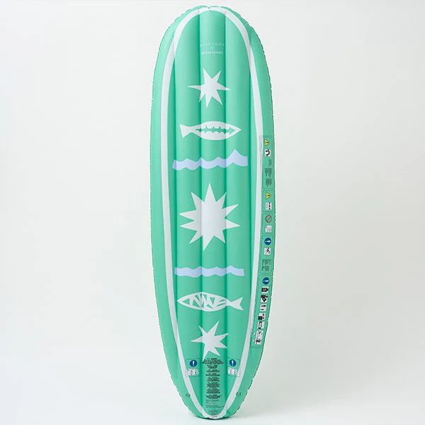 Matelas gonflable vert Surfboard Esmeralda - Image 8
