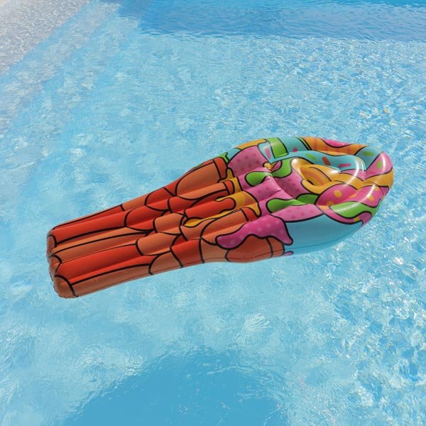 Matelas gonflable pour piscine Pop Art - Image 5
