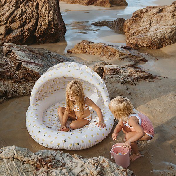 Petite piscine gonflable bébé Kid Pool Flower - Image 8