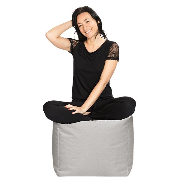 Pouf carré extérieur Hello - Image 2