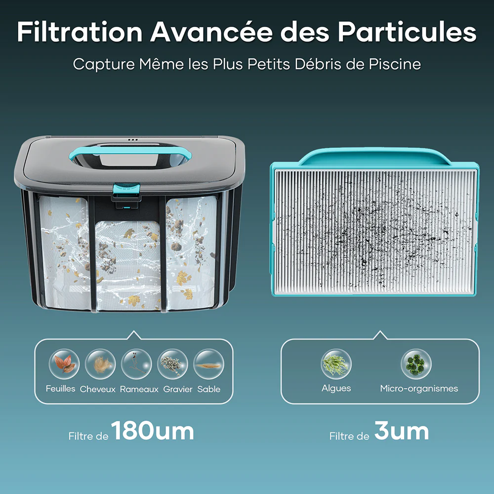 Robot piscine sans fil Scuba E1 - Image 5