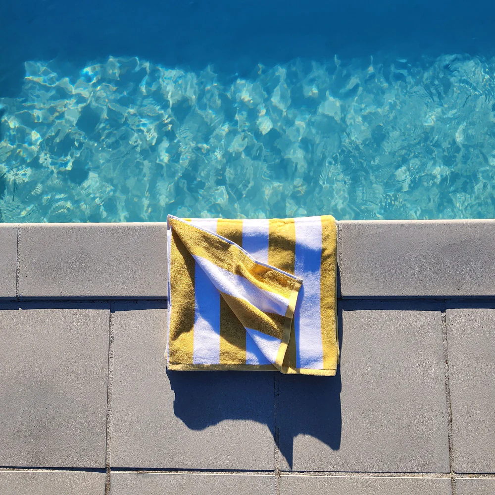 Serviette de plage rayée Capri - Image 3