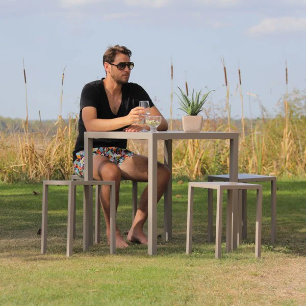 Table de jardin carrée Quadra - Image 7