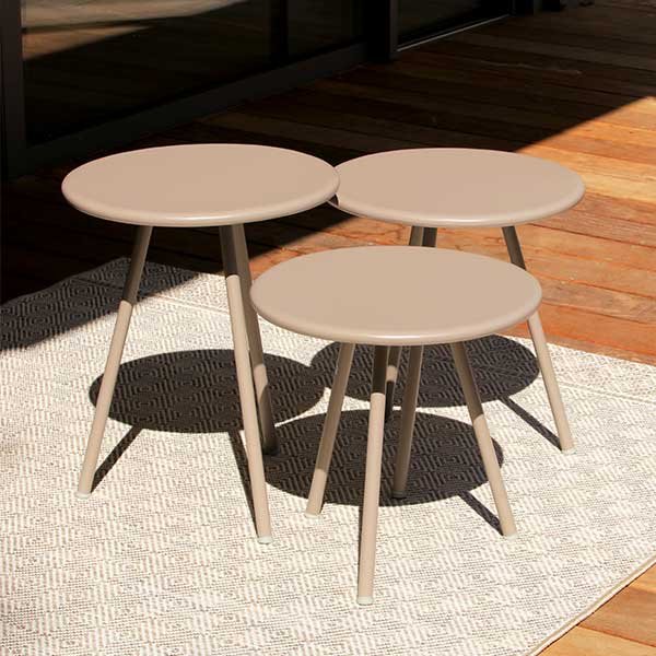Tables gigognes jardin Triade - Image 17