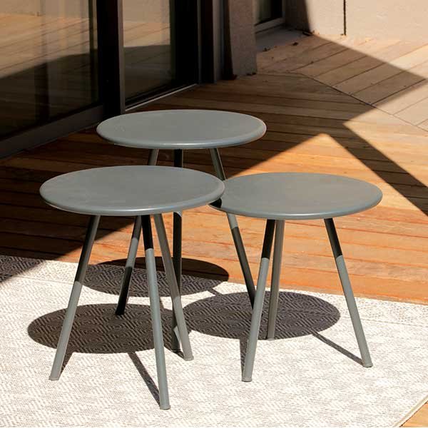 Tables gigognes jardin Triade - Image 4