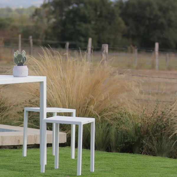 Tabouret de jardin Quadra - Image 3